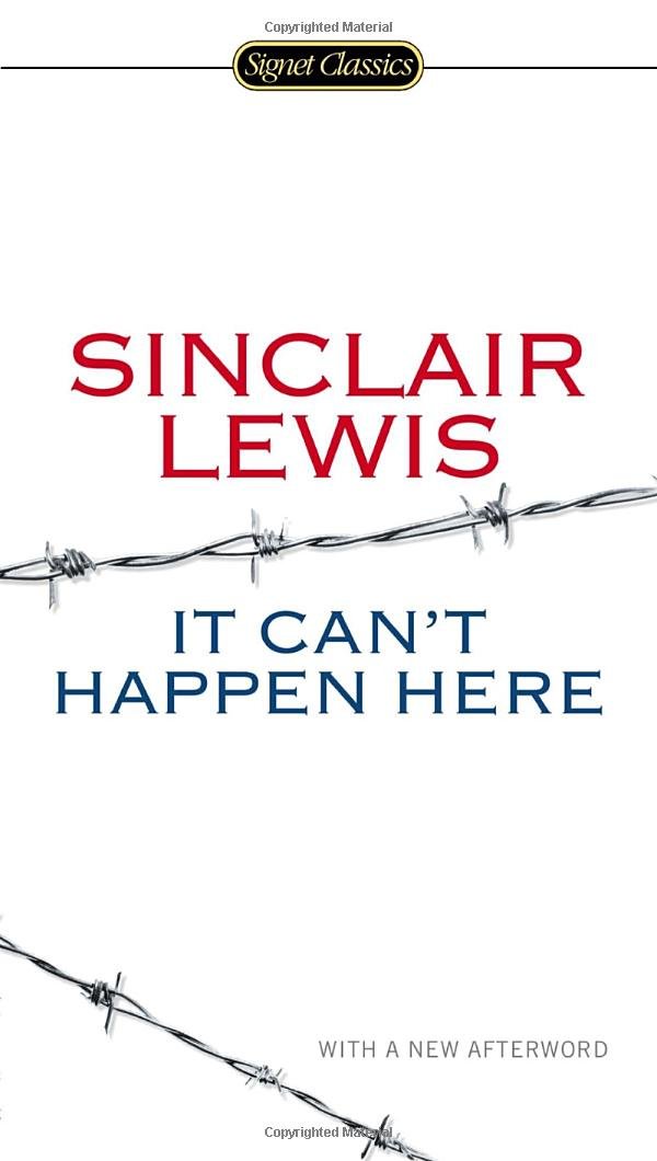 Sinclair Lewis: It Can't Happen Here (2021, Independently Published)