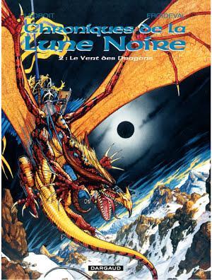 Les Chroniques de la Lune Noire - tome 02 - Le Vent des Dragons (French language, Dargaud)