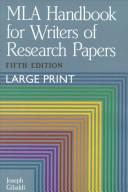 Joseph Gibaldi: MLA handbook for writers of research papers (1999, Modern Language Association of America)