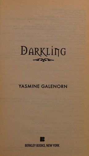 Yasmine Galenorn: Darkling (2008, Berkley Pub.)