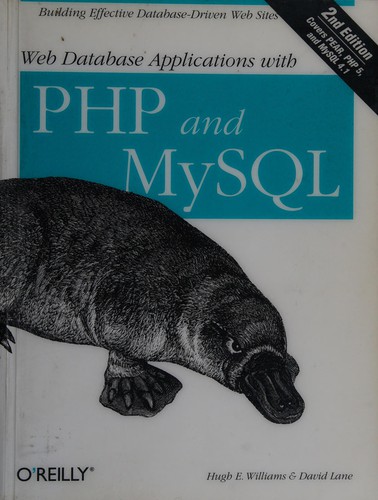 Hugh E. Williams: Web database applications with PHP & MySQL (2004, O'Reilly)