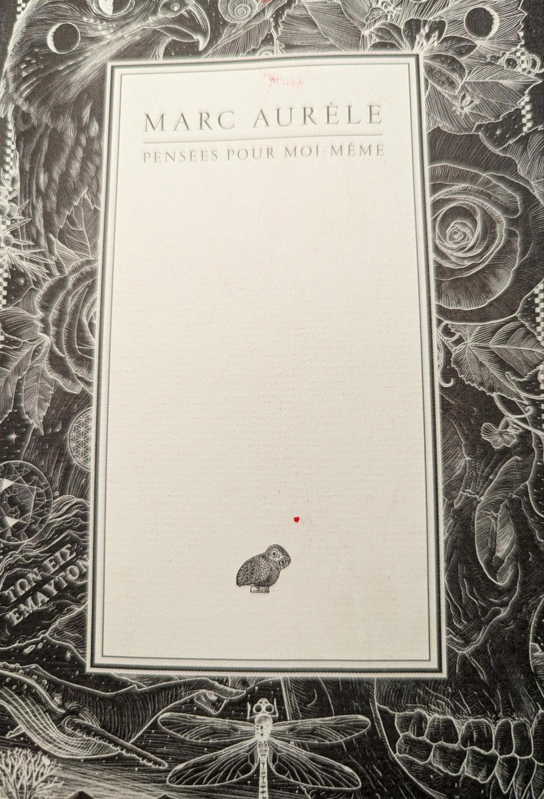 Marcus Aurelius: Pensées pour moi-même (Les belles lettres)