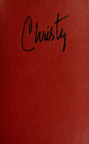 Catherine Marshall: Christy (1967, McGraw-Hill)