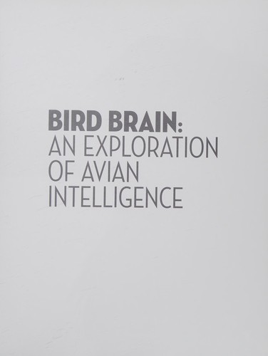 Nathan Emery: Bird brain (2016, Princeton University Press)
