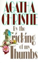 Agatha Christie: By the Pricking of My Thumbs (Hardcover, Econo-Clad Books)