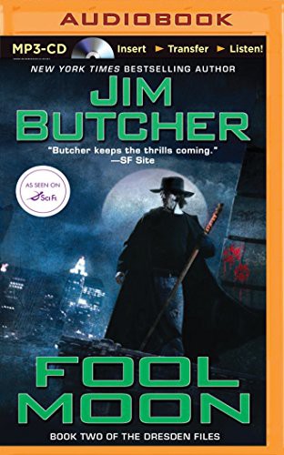 Jim Butcher, James Marsters: Fool Moon (AudiobookFormat, Buzzy Multimedia on Brilliance Audio)