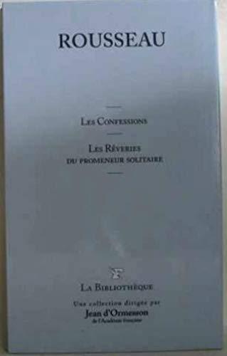 Jean-Jacques Rousseau: Les confessions (French language, 2009)