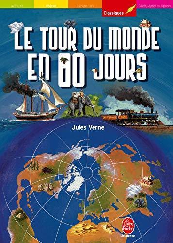 Jules Verne: Le tour du monde en 80 jours (French language, Hachette Jeunesse)