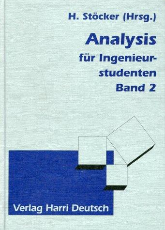 Horst Stöcker: Analysis für Ingenieurstudenten, 2 Bde., Bd.2 (Hardcover, German language, Deutsch (Harri))