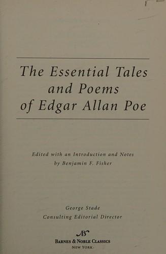 Edgar Allan Poe, Benjamin F. Fisher: Essential Tales and Poems of Edgar Allan Poe (2008)