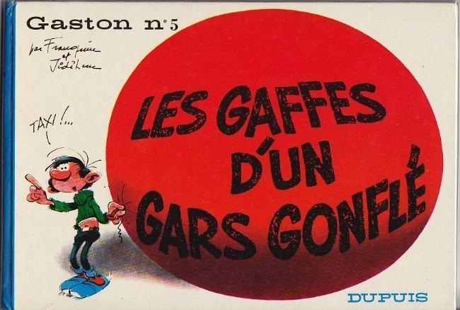 André Franquin: Les Gaffes d'un gars gonflé (French language, 1967, Dupuis)