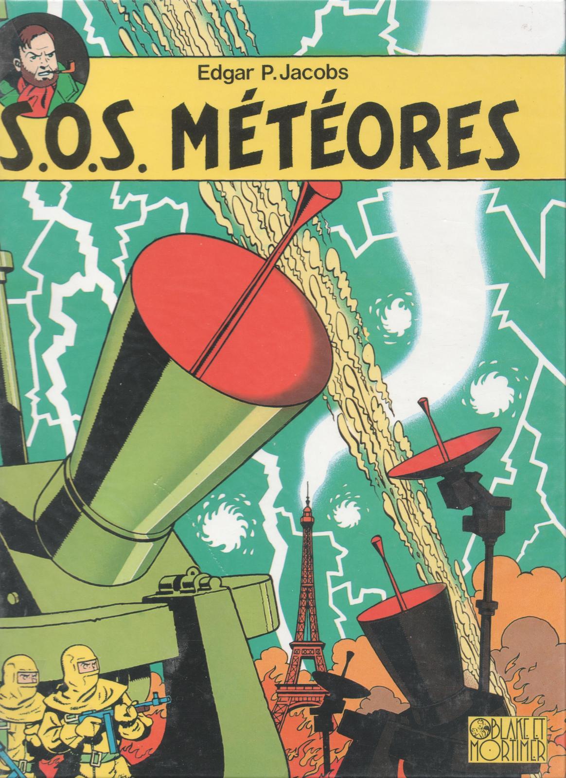 Edgar P. Jacobs: SOS météores (French language, 1998)