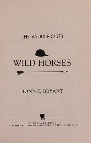 Bonnie Bryant: Wild horses (1996, Bantam Books)