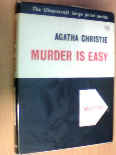 Agatha Christie: Murder is Easy (Hardcover, Ulverscroft)