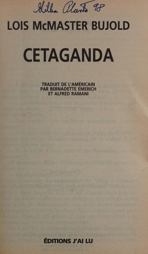 Lois McMaster Bujold: Cetaganda (Paperback, French language, J'ai lu)