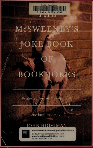 McSweeney's: The McSweeney's Joke Book of Book Jokes (Vintage) (Paperback, 2008, Vintage, Vintage Books)