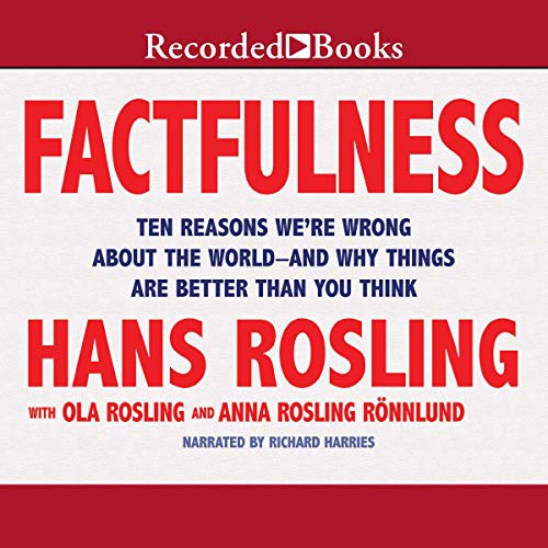 Hans Rosling, Ola Rosling, Anna Rosling Rönnlund: Factfulness (AudiobookFormat, Recorded Books, Inc. and Blackstone Publishing)