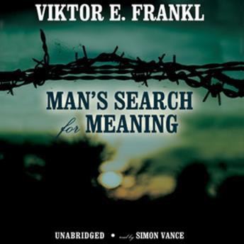 Viktor Frankl: Man's Search for Meaning (AudiobookFormat, 1995, Blackstone Audio)