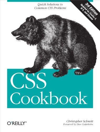 Christopher Schmitt: CSS cookbook (2010)