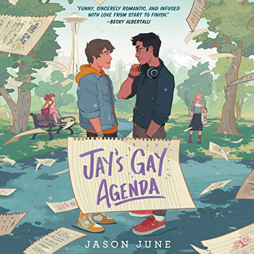 Jason June: Jay's Gay Agenda (AudiobookFormat, HarperCollins B and Blackstone Publishing)