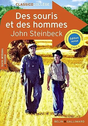 John Steinbeck, John Steinbeck (duplicate), John STEINBECK, Steinbeck Steinbeck, Steinbeck: Des souris et des hommes (French language, 2017)