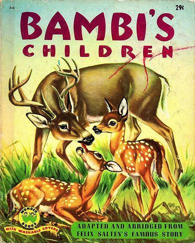 Felix Salten: Bambi's Children (1951, Wonder Books)