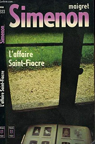 Georges Simenon: L'Affaire Saint-Fiacre (French language, 1976, Presses Pocket)