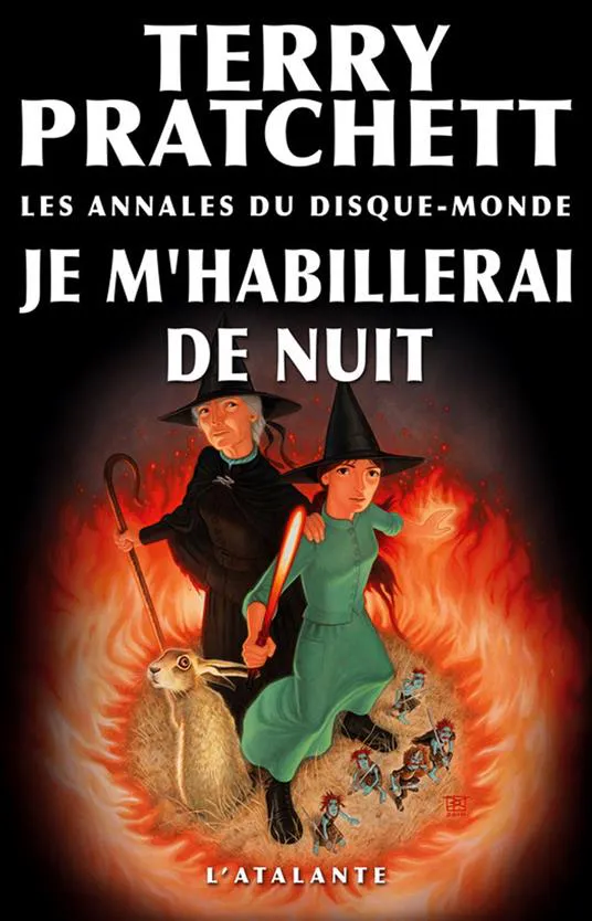 Terry Pratchett, Paul Kidby, Laura Ellen Andersen: Je m'habillerai de nuit (French language, 2024, L'Atalante)