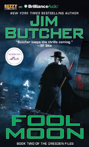 Jim Butcher, James Marsters: Fool Moon (AudiobookFormat, Buzzy Multimedia on Brilliance Audio)