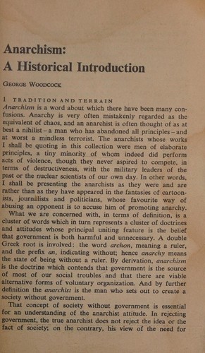 George Woodcock: The Anarchist Reader (A Fontana Original) (Paperback, HarperCollins Publishers)