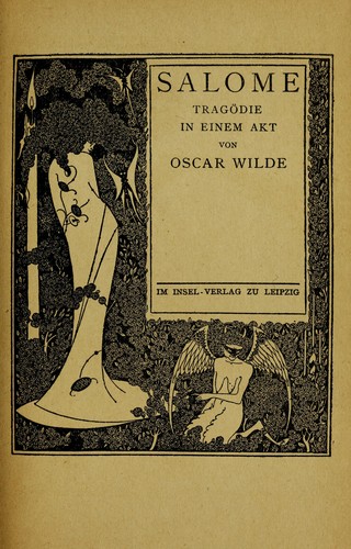 Oscar Wilde: Salome (German language, 1900, Im Insel-Verlage)