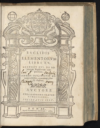 Euclid: Euclidis elementorum libri XV (Latin language, 1574, Apud Vincentium Accoltum)