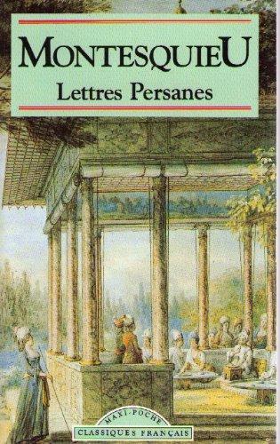 Montesquieu, John Davidson, Carlos Cantueso: Lettres Persanes (Classiques Francais) (French Edition) (French language, 1997)
