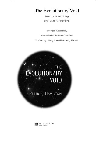 Peter F. Hamilton: The Evolutionary Void (Hardcover, 2010, Del Rey)