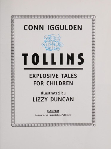 Conn Iggulden: Tollins (2009, Delacorte Press)