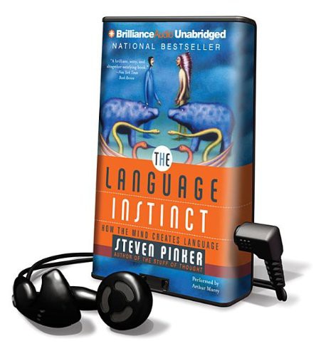 Steven Pinker, Arthur Morey: The Language Instinct (EBook, Brilliance Audio)