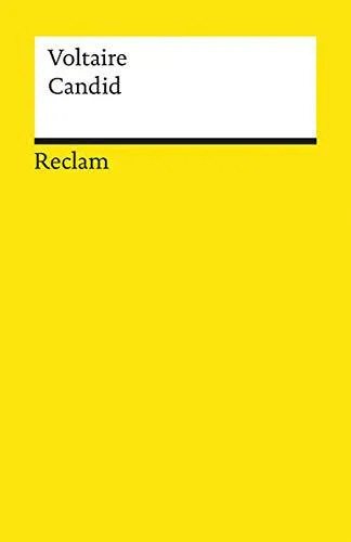 Voltaire, Francois M. Voltaire: Candide oder Die beste aller Welten (German language, 1971)