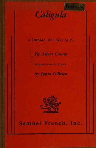 Albert Camus: Caligula (1961, French)