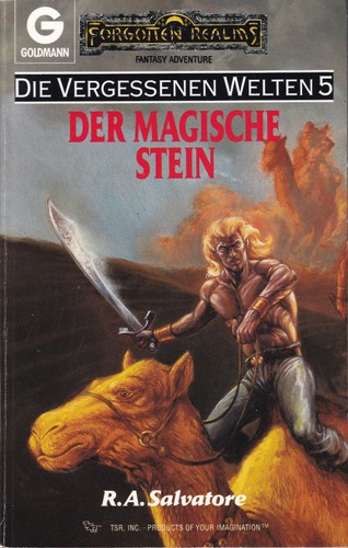 R. A. Salvatore: Der magische Stein (German language, 1993, Goldmann Verlag)