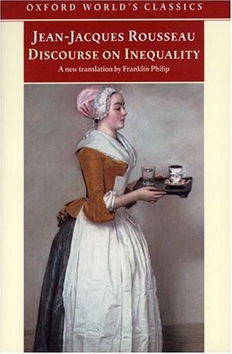 Jean-Jacques Rousseau, Patrick Coleman: Discourse on the Origin of Inequality (Oxford World's Classics) (Oxford Univ Pr (Sd))