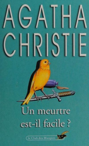 Agatha Christie: Un Meurtre est-il facile? (French language, 2001, Librairie des Champs-Elysees)