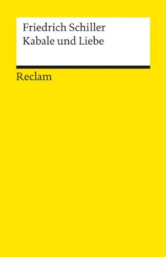 Friedrich Schiller: Kabale and Liebe (German language, 1980)