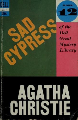 Agatha Christie: Sad cypress (1958, Dell Pub. Co.)