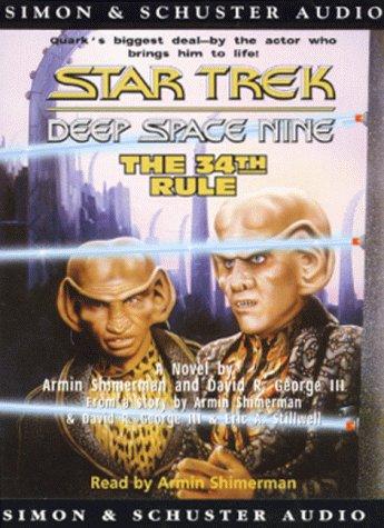 David R. George III, Armin Shimerman, David George: 34th Rule (AudiobookFormat, 1999, Star Trek)