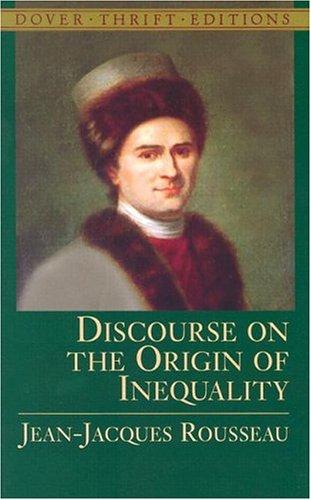 Jean-Jacques Rousseau: Discourse on the Origin of Inequality (Thrift Edition) (Paperback, Dover Publications)