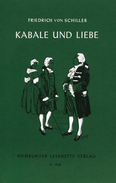 Friedrich Schiller: Kabale und Liebe (German language, 1959, Hamburger Lesehefte Verlag)