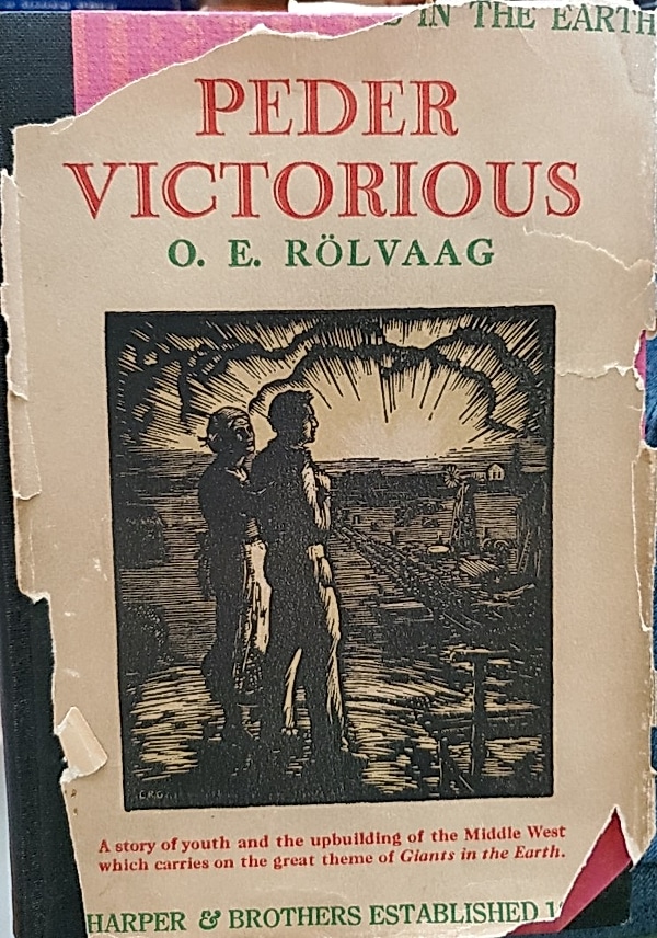 O. E. Rølvaag: Peder victorious (1929, Harper & brothers)