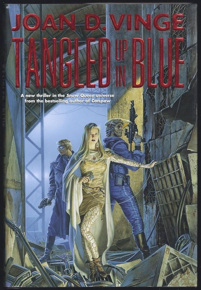 Joan D. Vinge: Tangled up in Blue (2001, Doherty Associates, LLC, Tom)