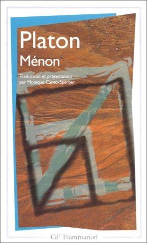 Πλάτων, Monique Canto-Sperber: Ménon (Paperback, French language, 1993, Flammarion)