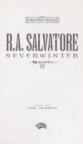 R. A. Salvatore: Neverwinter (2012, Wizards of the Coast)